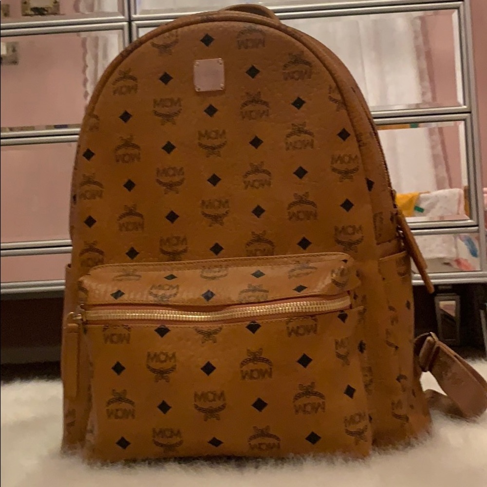 Authentic MCM Large Backpack